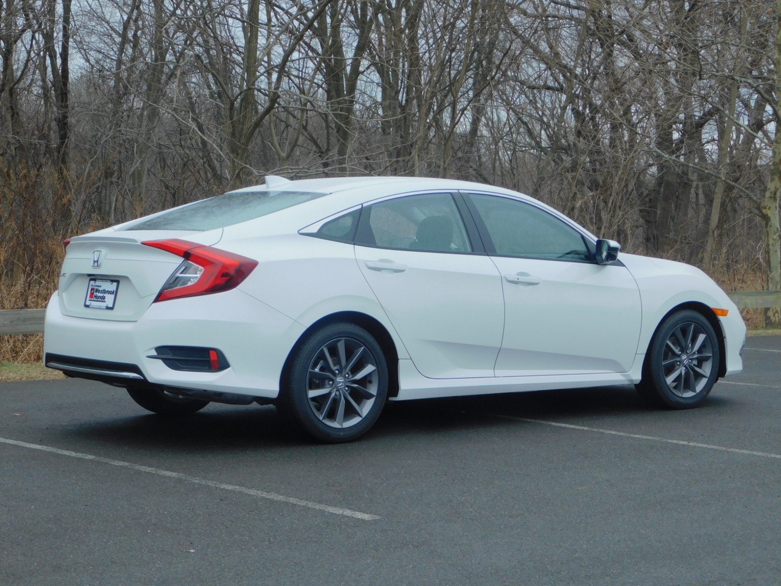 New 2019 Honda Civic EX CVT 4dr Car in Westbrook #190239 | Westbrook Honda