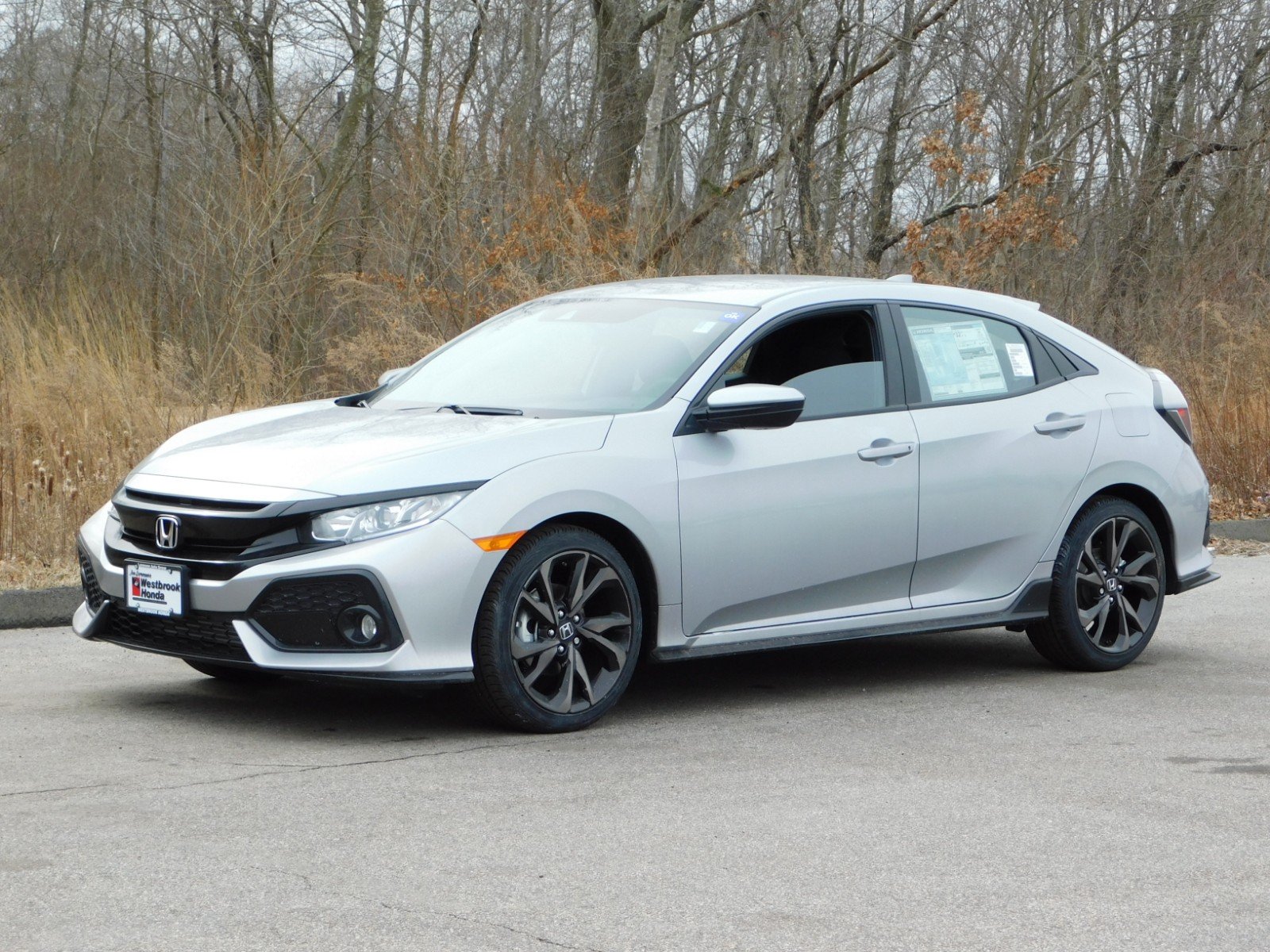 New 2019 Honda Civic Hatchback Sport CVT 4dr Car in Westbrook #190372 ...